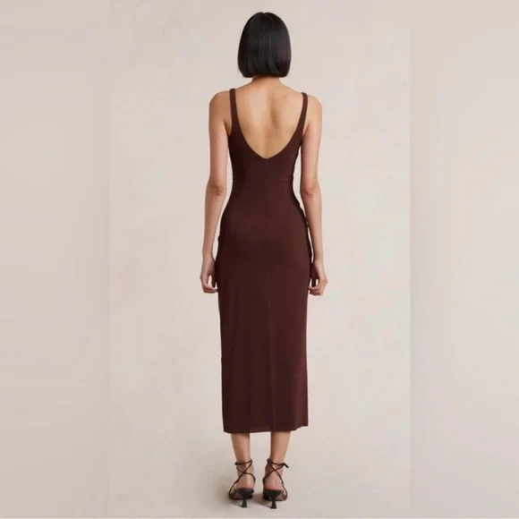 Bec & Bridge Chocolate Brown Tank Maxi Dress - Picture 3 of 4